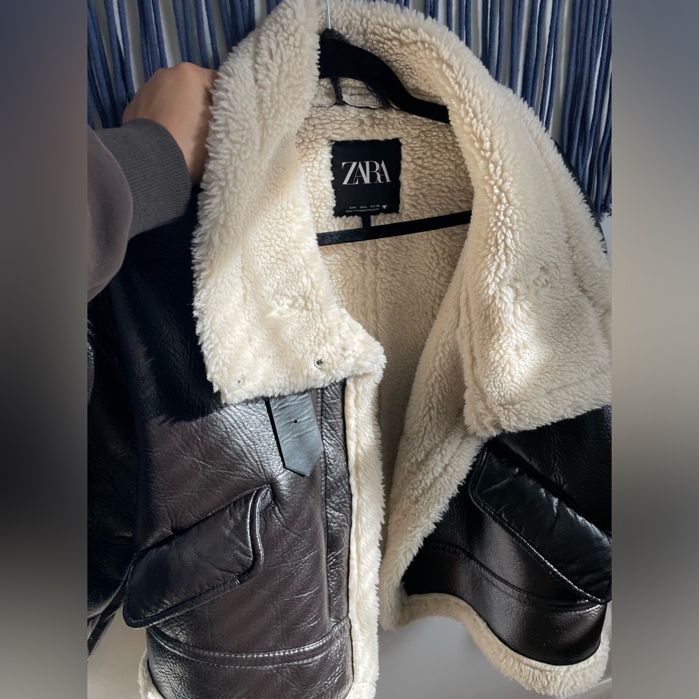 ZARA Women's Leather Jacket